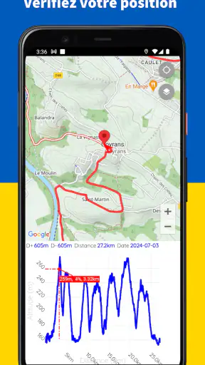 MaRando - GPS Randonnée screenshot