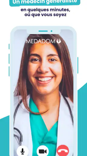 Medadom - Un médecin en visio screenshot