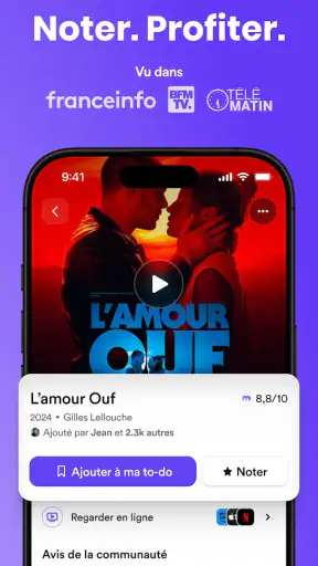 Memorizer: films livres séries screenshot