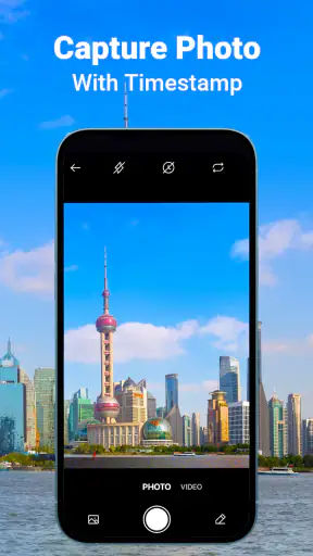 MeShot: GPS Camera & Geo Stamp screenshot