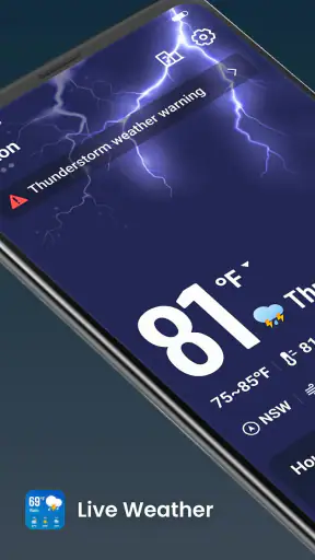 Météo en temps réel screenshot