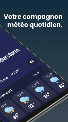 Météo en temps réel screenshot