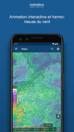 Météo France & Radar meteoblue screenshot