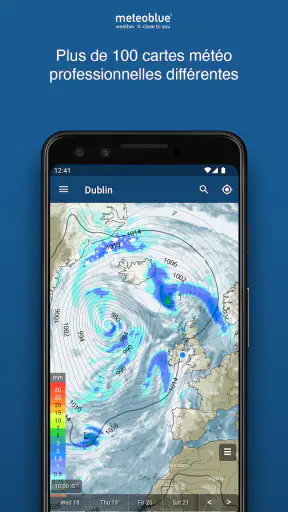 Météo France & Radar meteoblue screenshot