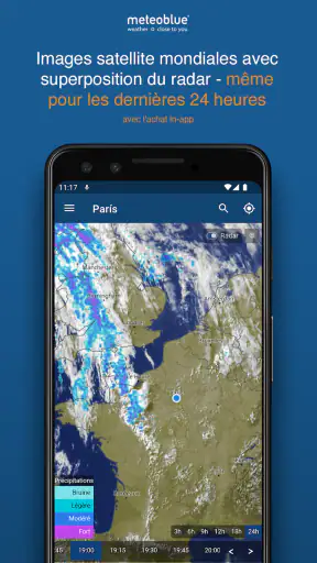 Météo France & Radar meteoblue screenshot