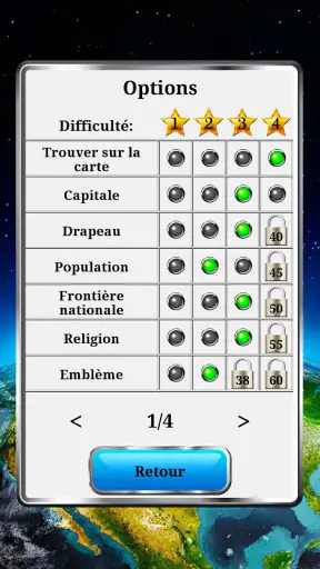 Monde Géographie - Jeu de quiz screenshot