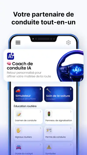Moniteur de Conduite screenshot
