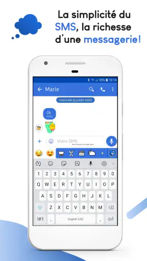 Mood SMS - Messages & MMS screenshot