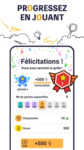 Mots Codés Pro - Crypto Puzzle screenshot