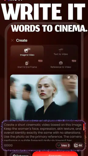 Muvi.Video: Créateur Vidéo IA screenshot
