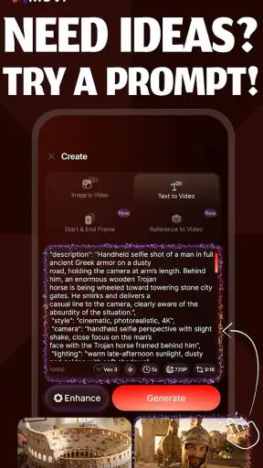 Muvi.Video: Créateur Vidéo IA screenshot