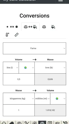 My Cake Calculator screenshot