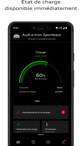 myAudi screenshot
