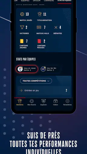myFFF | Équipes & Compétitions screenshot