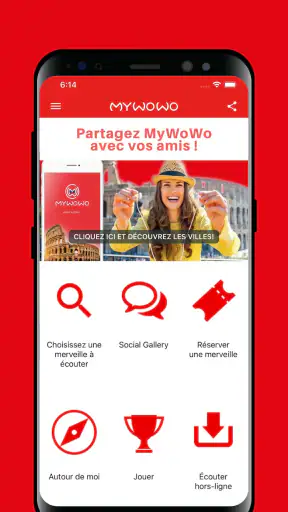 MyWoWo - Audio Guide screenshot