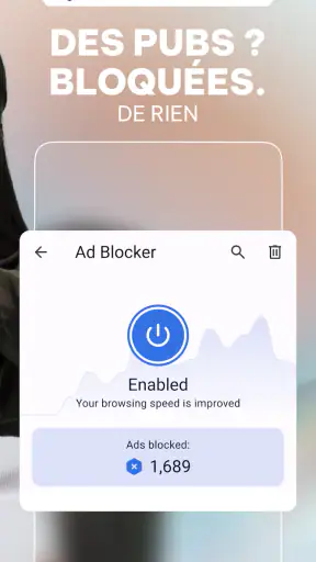 Navigateur Opera: VPN et IA screenshot