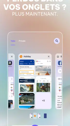 Navigateur Opera: VPN et IA screenshot