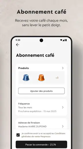 Nespresso Store screenshot