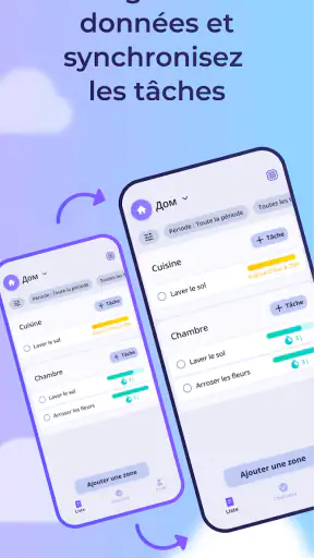 Nettoyage de la maison tracker screenshot