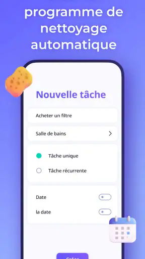 Nettoyage de la maison tracker screenshot
