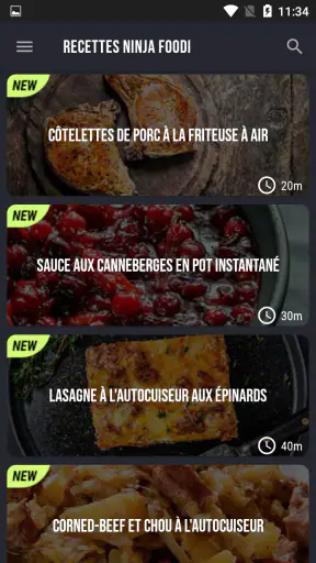 Ninja Foodi Recipes screenshot