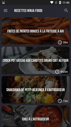 Ninja Foodi Recipes screenshot
