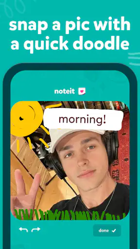 noteit widget - by sendit screenshot