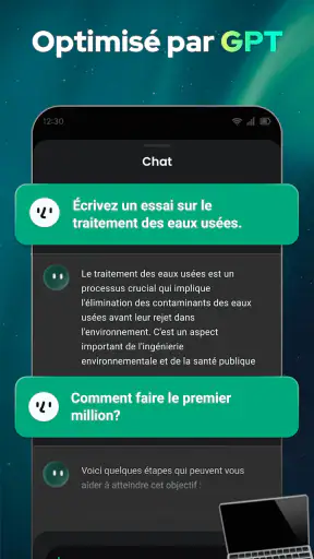 Open Chat - Appli de bot IA screenshot