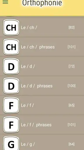 Orthophonie : exercices FR screenshot