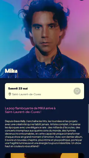 Papillons de Nuit 2026 screenshot