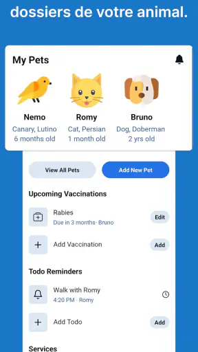 PetNoter: Santé & Vaccins screenshot