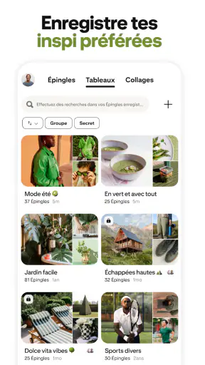 Pinterest screenshot