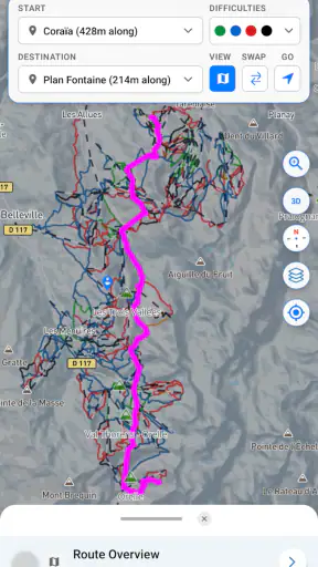 PistePal – Cartes de ski screenshot