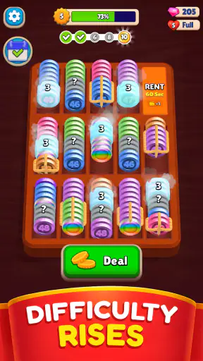 Pocket Sort - Puzzle de Pièces screenshot
