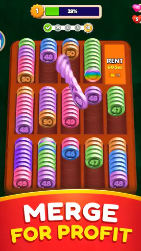 Pocket Sort - Puzzle de Pièces screenshot