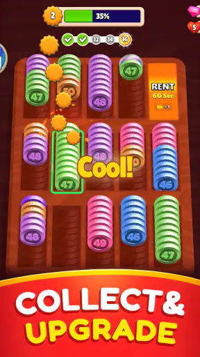 Pocket Sort - Puzzle de Pièces screenshot