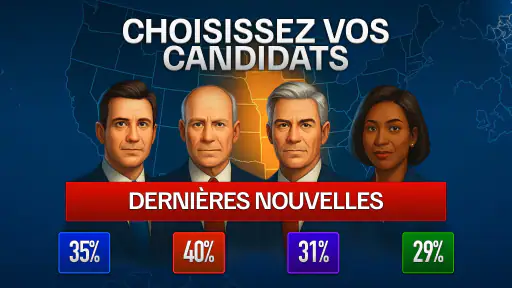 Pouvoir du Président : Jeu screenshot