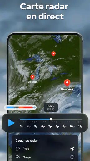 Prévisions météo - Radar local screenshot