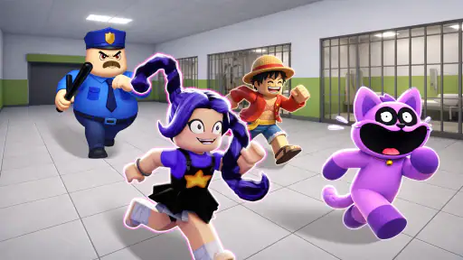 Prison Escape: Obby 3D Parkour screenshot