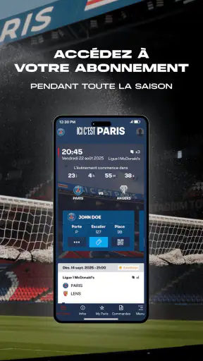PSG Mon Abo screenshot