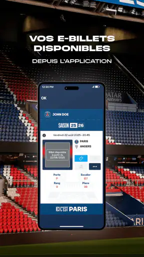 PSG Mon Abo screenshot