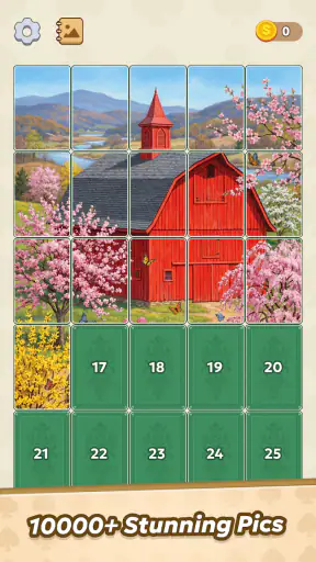 Puzzle Maître Jigsolitaire screenshot