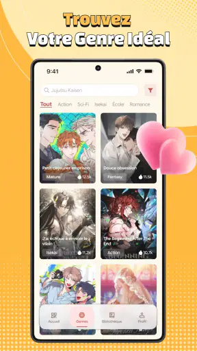 QToon：Webtoon & Manga screenshot