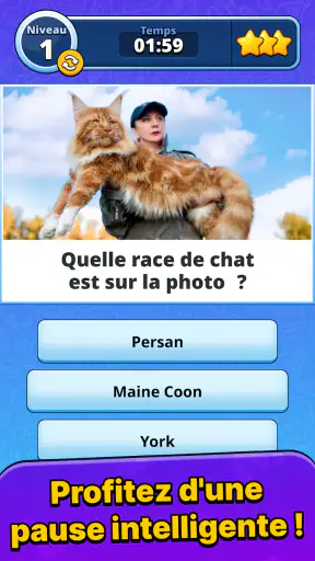 Quiz Blitz : Défi Cérébral screenshot