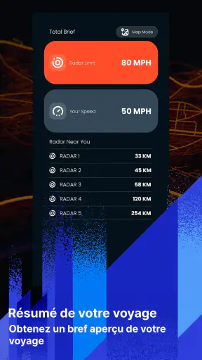 Radar, GPS et Vitesse screenshot