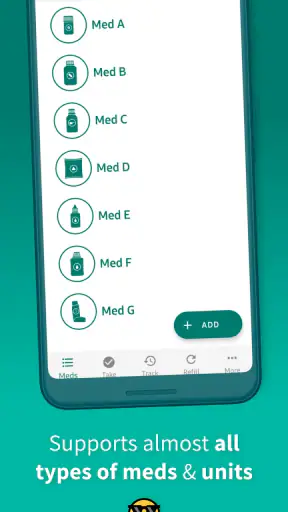 Rappel & suivi des médicaments screenshot