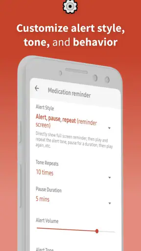 Rappel & suivi des médicaments screenshot