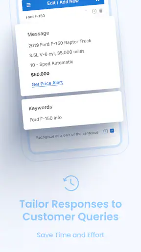 Réponse auto SMS Marketing screenshot