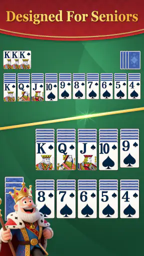 Rétro Spider Solitaire screenshot