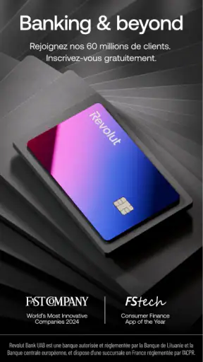 Revolut — Plus qu'une banque screenshot